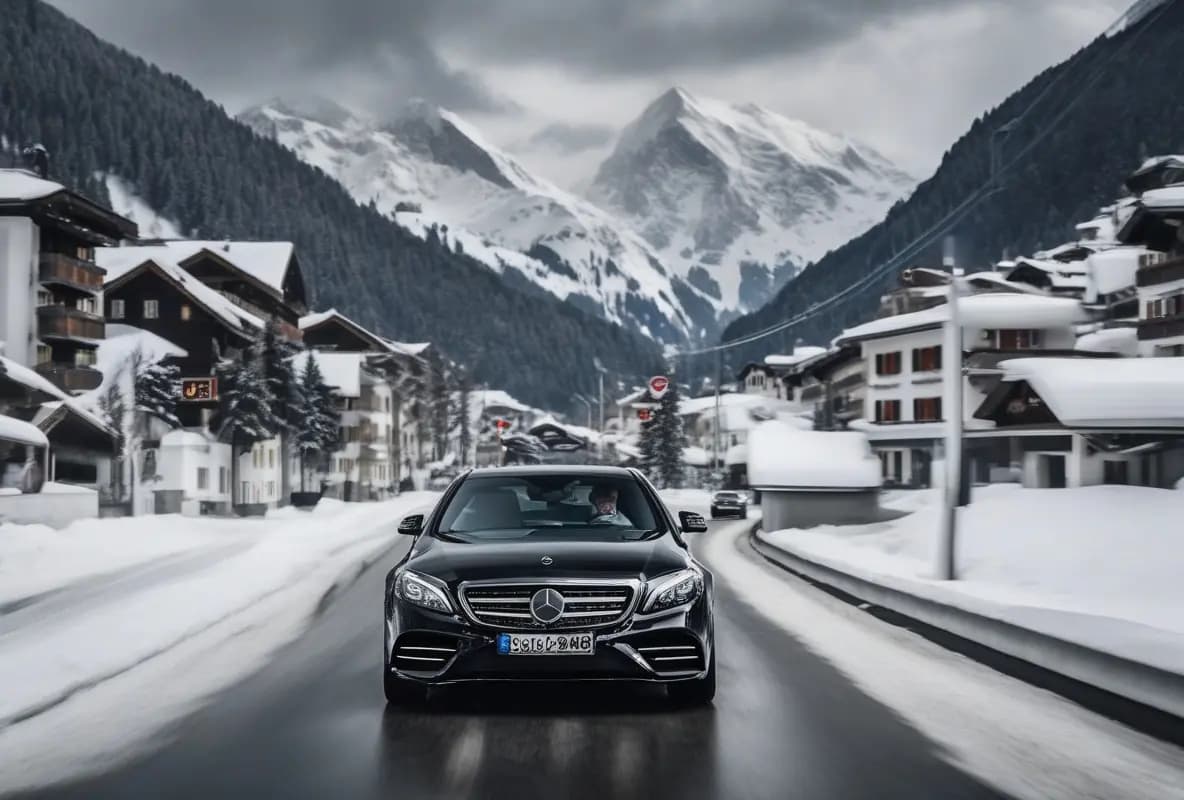 Limousine Service für das WEF in Davos