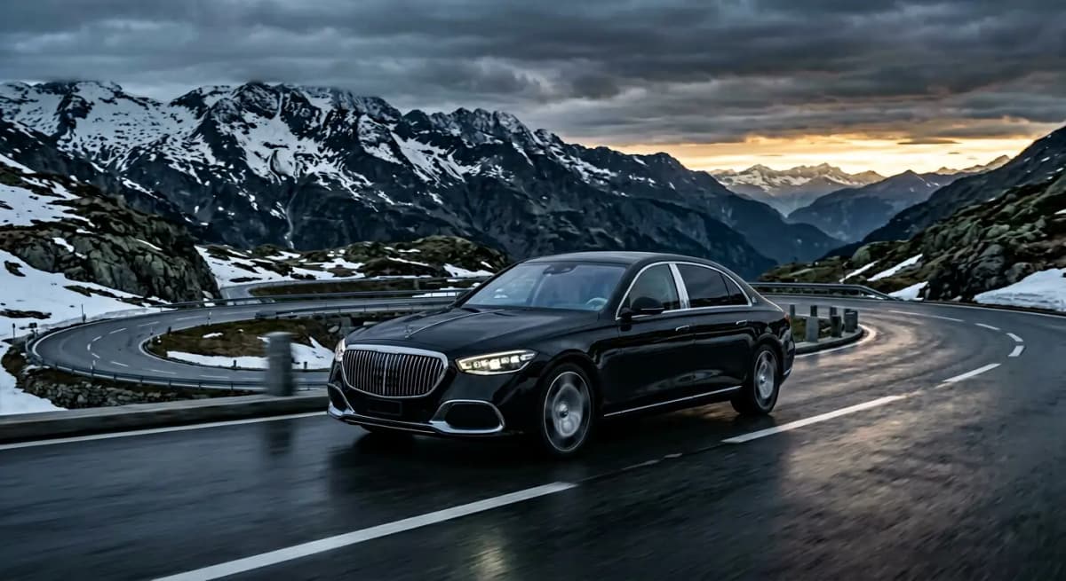 Mercedes Maybach — Zug