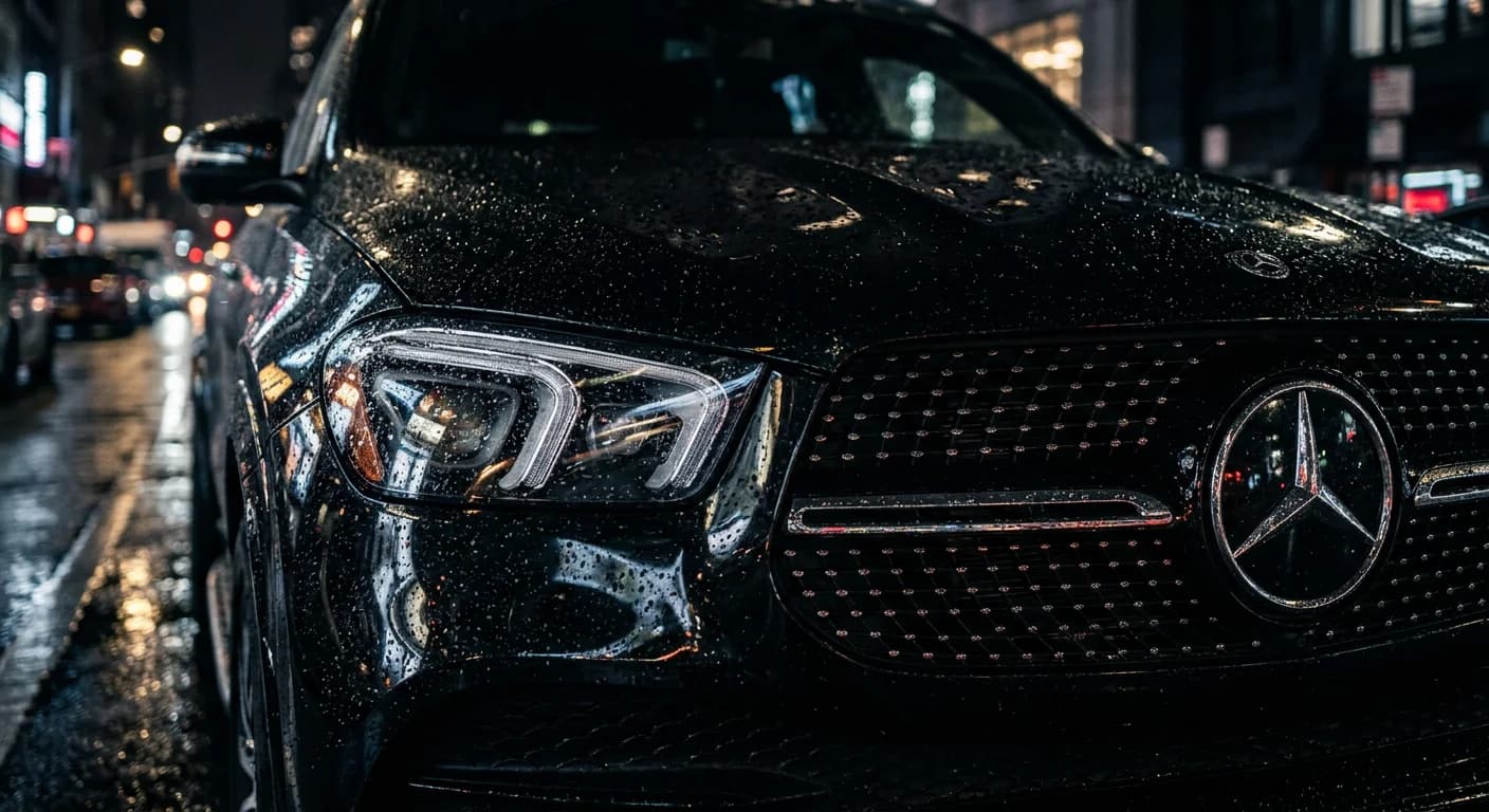 Mercedes SUV — detail