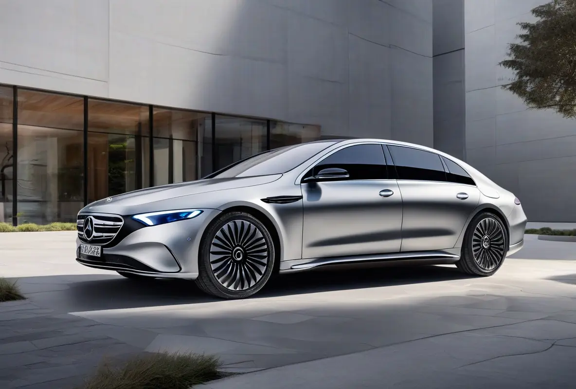 Electric Limousine: Mercedes EQE & EQS in Chauffeur Service