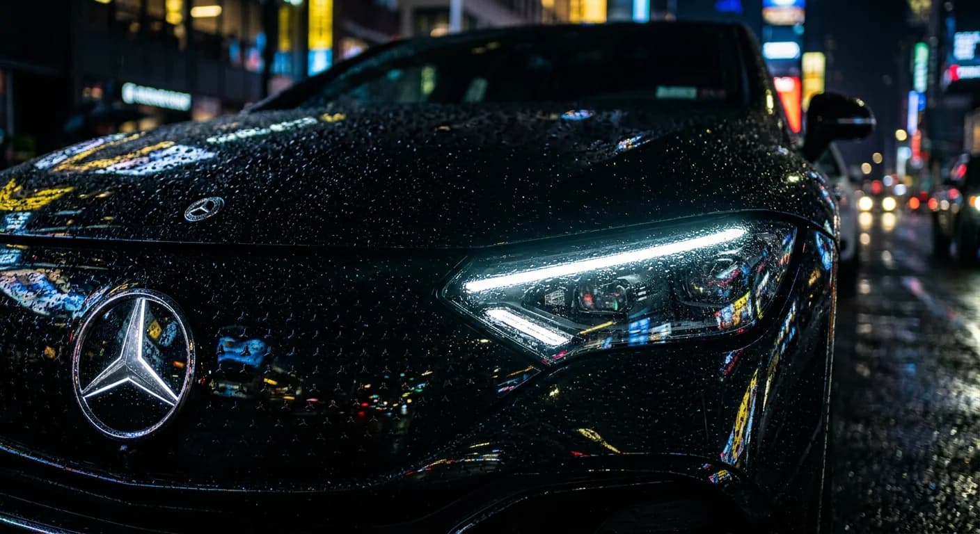 Mercedes EQE — detail