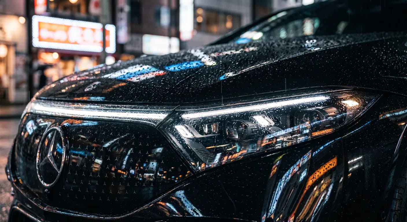 Mercedes EQS — detail