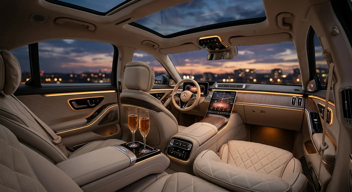 Mercedes S-Class — interior