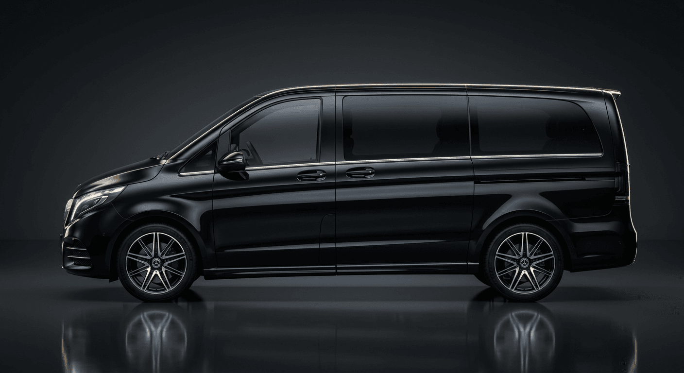 Mercedes V-Class 2026 — side profile