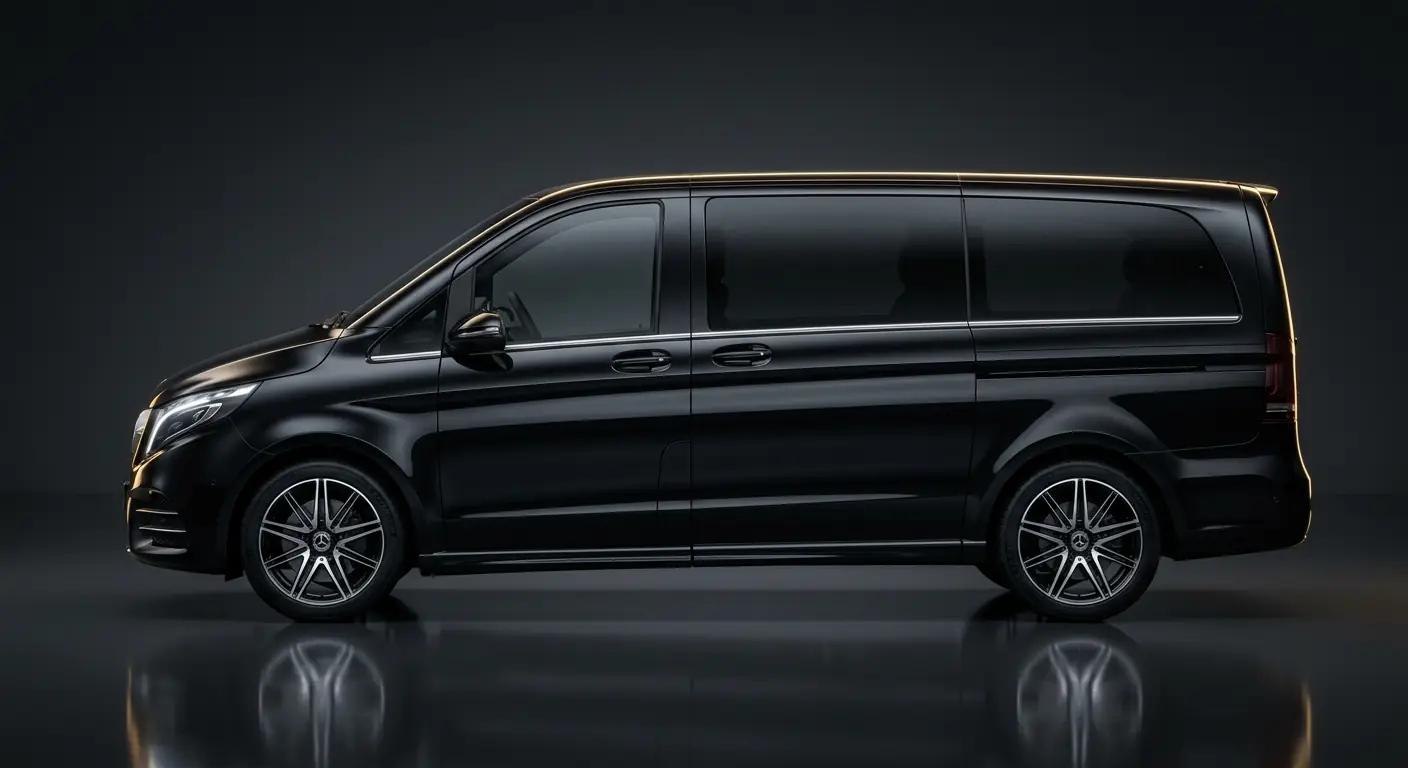 Mercedes V-Class 2026 — side profile